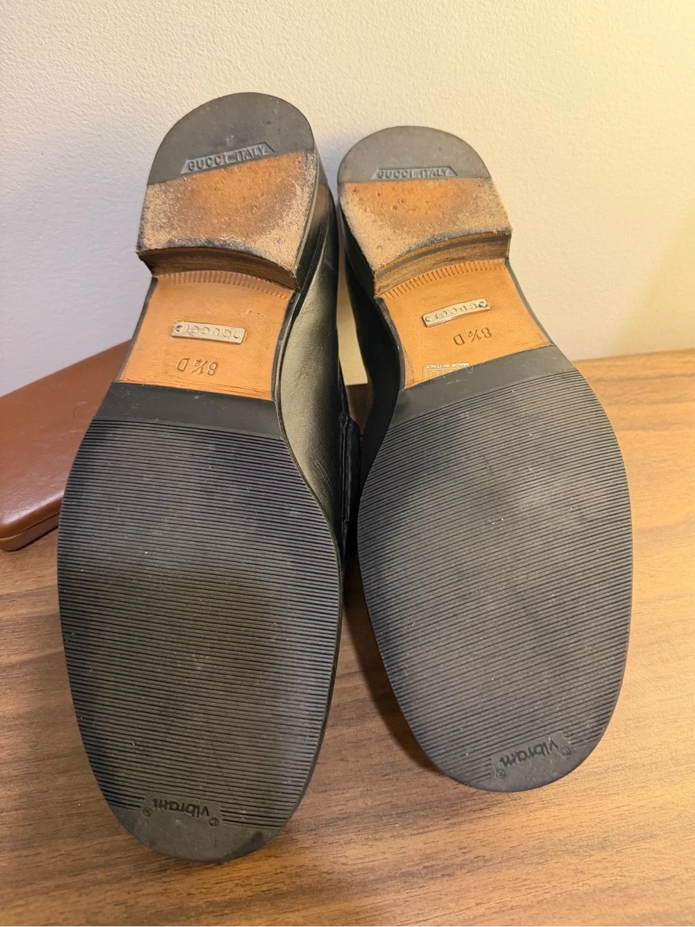 Gucci horsebit leather